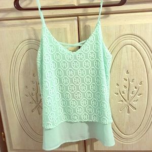Very comfy with layers spaghetti strap tank.